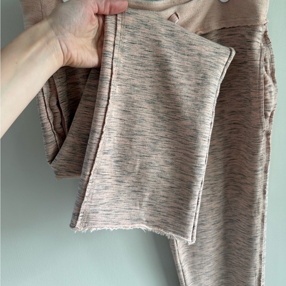 Free People Movement Sweatpants - Heathered Light Pink - Size Medium - Picture 12 of 14
